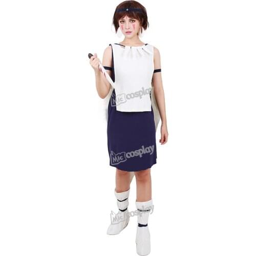 Princess Mononoke San Cosplay Costume Women Halloween Costumes