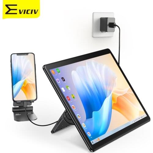 Eviciv 15.6 Inch Portrait (Portable) Monitor Touch Screen 1920x1080 FHD Mobile Display And Thin IPS LCD Panel For SAMSUNG DEX