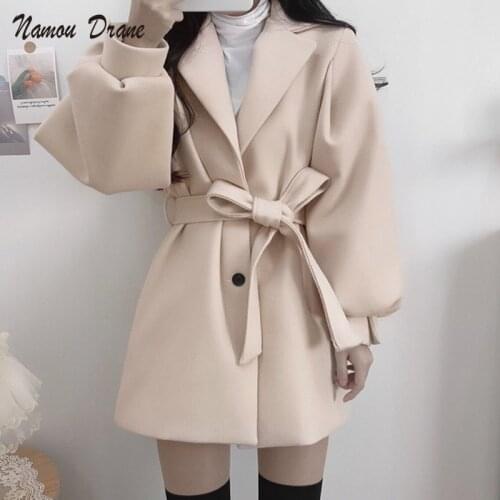 Namou Drane Women's Coats With A Belt