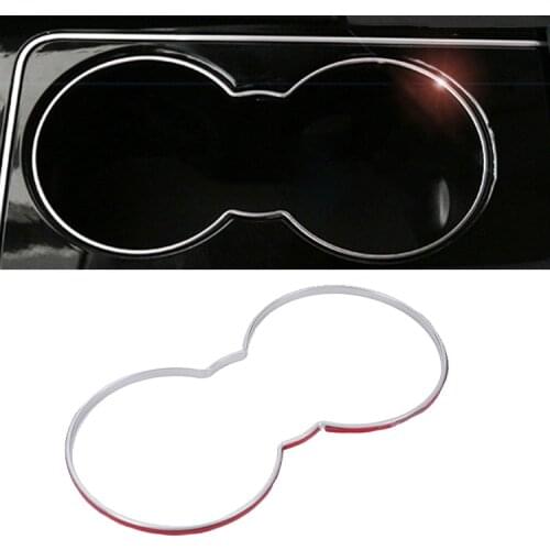 NEW-Car Front Water Cup Holder Frame Cover Decoration for Jaguar XE F-Pace F Pace X761