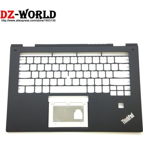 New/Orig for Lenovo ThinkPad X1 Yoga 2nd 20JD 20JE 20JF 20JG Keyboard Bezel Palmrest Cover w/o Touchpad with FPT Hole SM10M69724