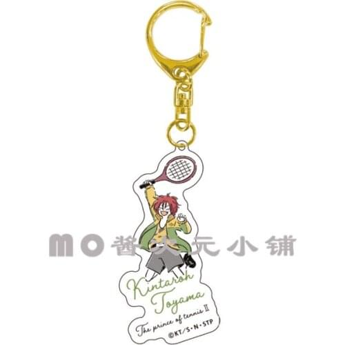 New Prince Of Tennis Anime Game Oshitari Yuushi Keychain Keyrings Acrylic Double Sided Backpack Cartoon Pendant Xmas Gifts