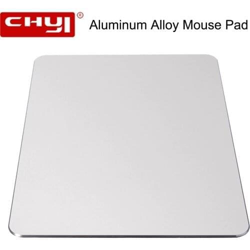 Mouse Pad Soft Desk Mat Pads For Game Computer PC Laptop Non-Slip Aluminum Alloy Metal Mouse Mat For Office/Home