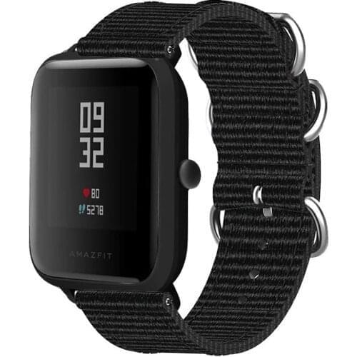 20mm Soft Nylon Band for Xiaomi Huami Amazfit GTS GTR 42mm Smart watch Sport bracelet for Huami Amazfit Bip lite Wrist Strap