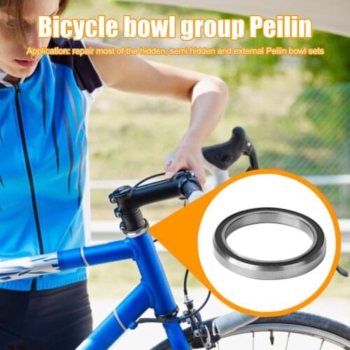 41/41.8/46.9/52mm Bike Headset Bearings Mountain Bicycle Steel Repair Bearing Headset Bearing Part Replace Repair