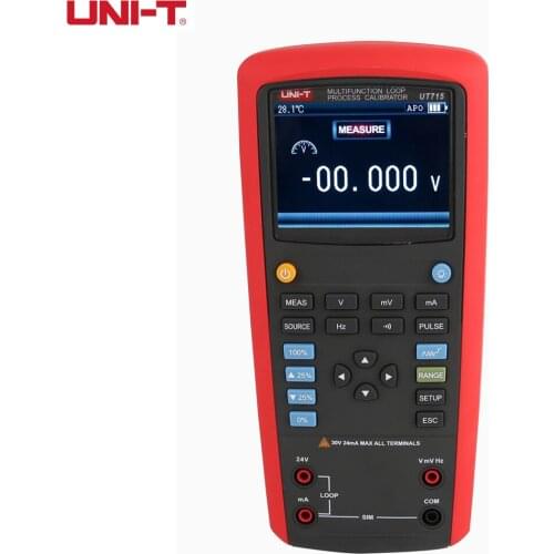 UNI-T UT715 Multifunction Loop Process Calibrator DC Voltage and Current Output/Measurement Loop Multimeter Calibrator