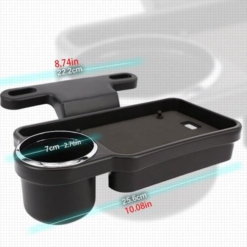Universal Auto Car Back Seat Folding Table Drink Food Cup Tray Holder Stand Desk MOLE