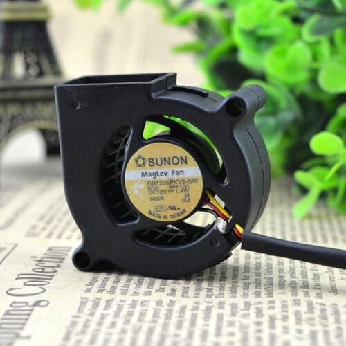 Taiwan Jianjun FOR SUNON GB1205PKV3-8AY 5020 12V 1.4W projector fan blower