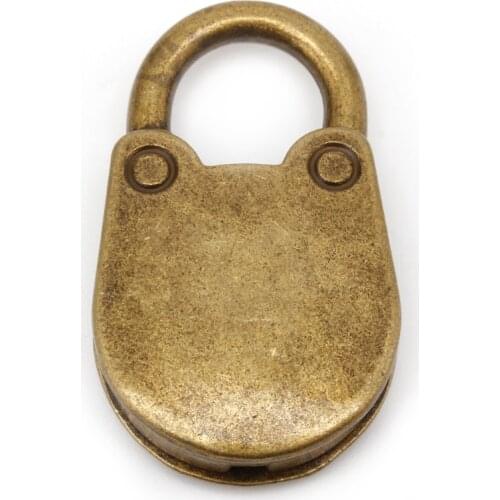 Vintage Old Antique Style Mini Archaize Padlocks Key Lock With key (Lot Of 3)