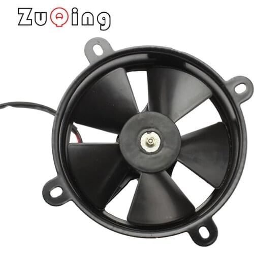 12V Cooling Fan Radiator Universal DC Cooler Power Fan Fit For 200-250cc Water-cooled Engine ATV Quad Go-kart Motocross FS-006