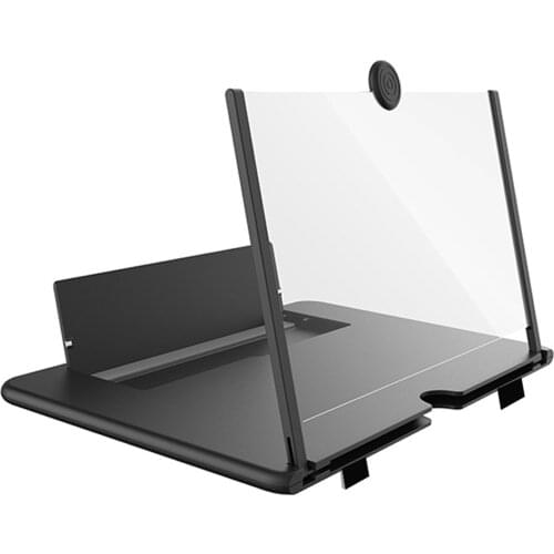 16 Inches 3D Phone Screen Amplifier Folding HD Video Magnifying Enlarged Watch 3D Movies Smart Phone Bracket Holder Stand