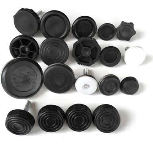 2/4/8pcs Levelling Machine Feet M10 Screw in Height Adjustable Machine Furniture Foot Feet Base Diameter 16/18/20/23/27/28mm