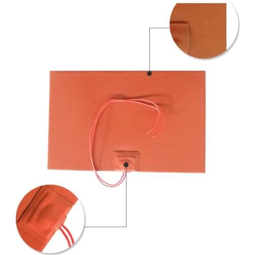 200mm*300mm,350W 220V, with adhesive Silicone Heater for 3D Printer