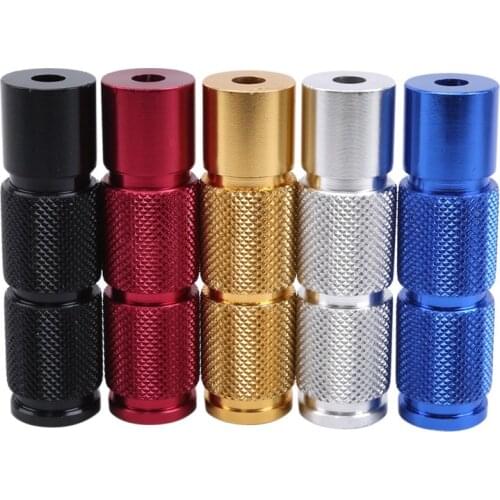 8MM CNC Aluminum Motorcycle Racing Bike Footrest Foot Rest Pegs Pedals For Universal Motorcycles Yamaha Kawasaki