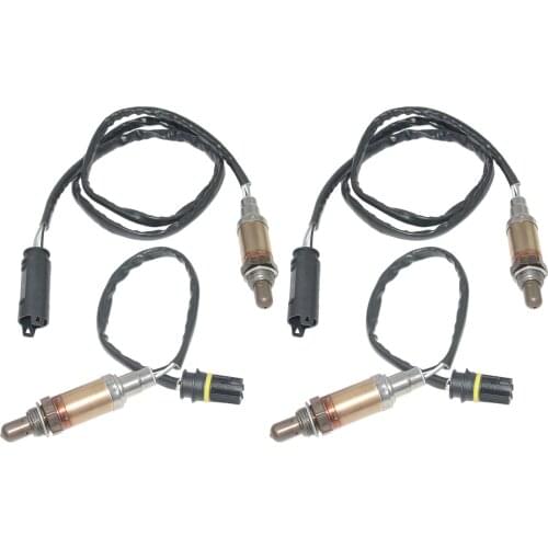 AP03 4PCS Front & Rear O2 LAMBDA Oxygen Sensor FOR BMW E46 E39 E38 E60 E61 E83 Post-Cat MHK000210 MHK000220