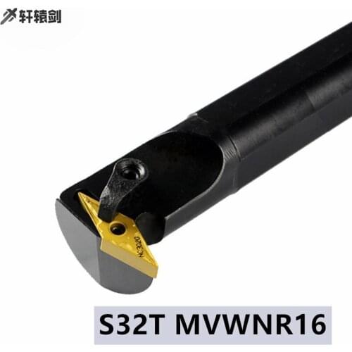 1PC S32T MVWNR16 MVWNL16 Lathe Tool Holder Interior MVWNL Carbide Insert CNC Machine VNMG Drill Pipe