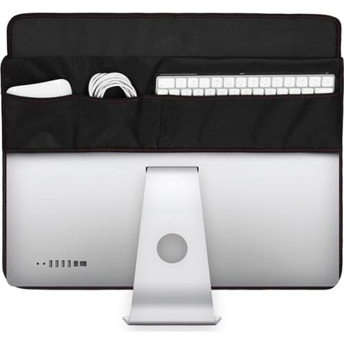 Soft Cover for Apple iMac 27/21.5inches desktop Computer Dustproof Cover Monitor Computer Protective Case With Pocket