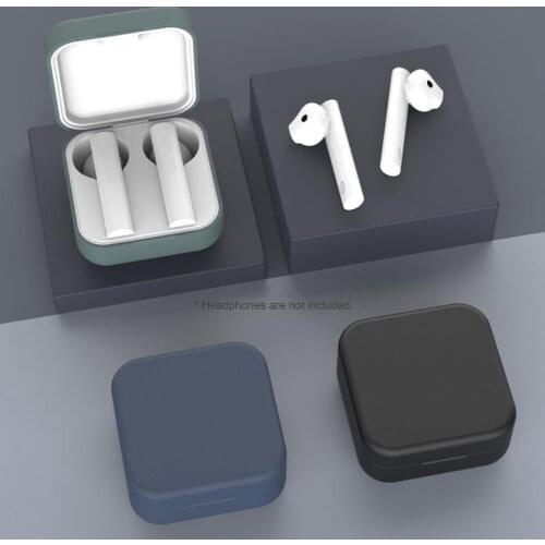 Portable Soft Silicone Bluetooth Earphones Protective Case for Xiaomi Air 2 SE