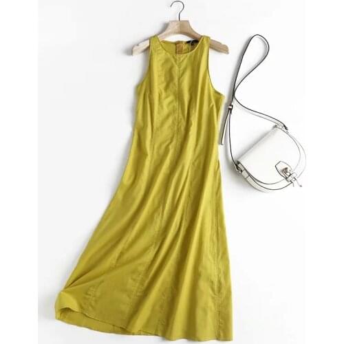 Dave&Di England Casual Summer Tank Dress Vestidos De Fiesta De Noche Indie Folk Vintage Linen And Cotton Long Beach Dress Women