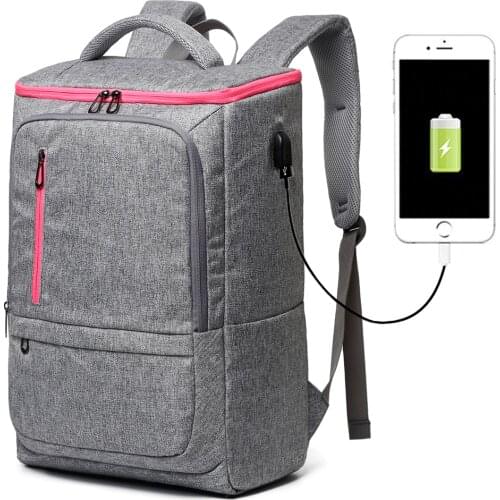 Luxury Large Laptop Backpack 17 17.3 inch for Men Top Business usb Backpack bag Travel Male Feminina Back pack 2018