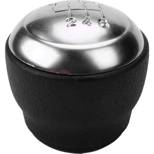 6 Speed Car Mt Leather Gear Shift Knob Lever Shifter Handle Stick for Hyundai for Santa Fe for Kia K5