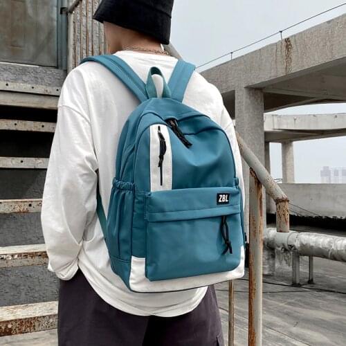 Tide Couple Backpack Men Women Niche Waterproof Shoulder School Bags for Teenagers Female Harajuku Travel Backpacks New Ruckpack