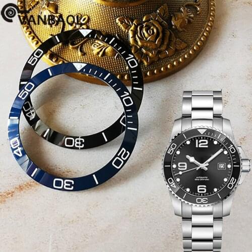 Made for Longines Comcast diving machinery table L37814566 time ring ceramic ring mouth accessories