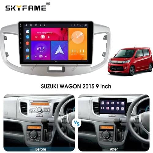 SKYFAME Android Car Navigation Radio Multimedia Player For SUZUKI WAGON R 2015 Android Auto stereo GPS system