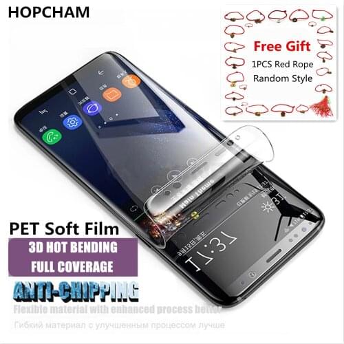 3D Curved Soft Screen Protector For Samsung Galaxy S9 S8 Plus Full Cover Protector Film For Samsung Note 8 S7 Edge Not Glass