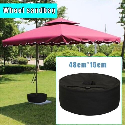 Patio Umbrella Base Weight Bag 600D Windproof Universal Size for Different Outdoor Patio Umbrella Heavy Duty XR-Hot