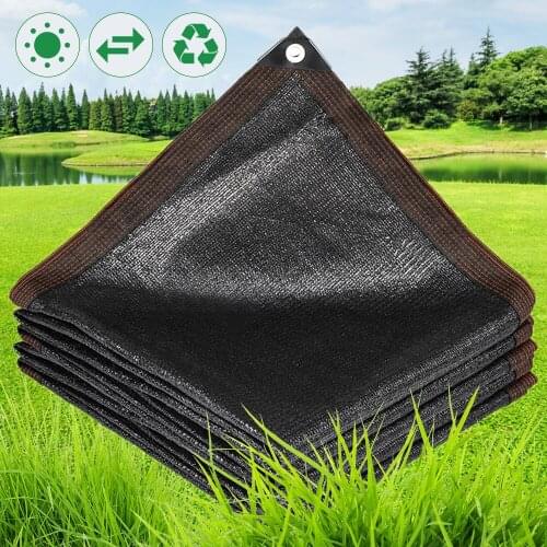 1PC Anti-UV HDPE Green Sun Shading Net Sunshade Net Garden Shelter Canopy Succulent Plant Gazebo Balcony Shade Netting Cloth