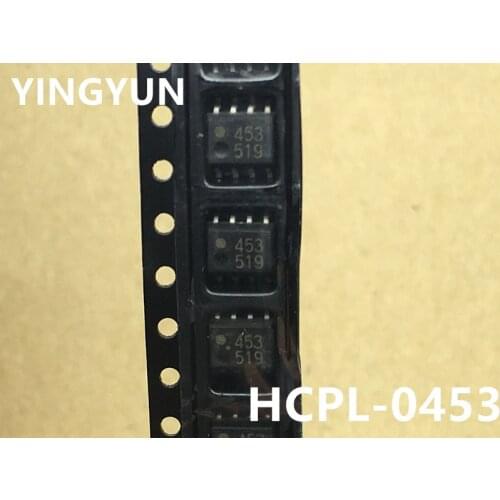 10pcs/lot HCPL-0453 HCPL0453 0453 453 SOP8 High - speed optocoupler New original