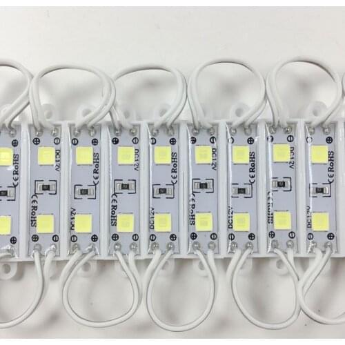 100pcs/lot Mini led module DC12V 5054 2 LED Modules Waterproof Led Backlight for Advertising Brighter than 5050 3528