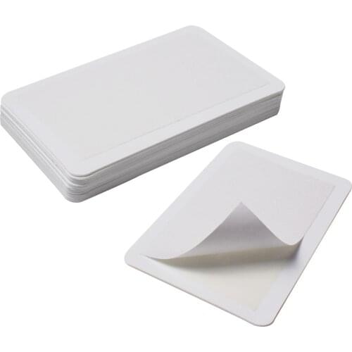 15pcs 10.5x15cm White Nail Art Soft Stamping Protective Shell Cabeza Stamper