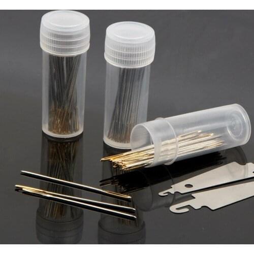 30pcs Cross Stitch Needles Craft Embroidery Tool Large Eye Sewing Needles Hand Sewing Needle With Threader Home DIY Sewing Tool