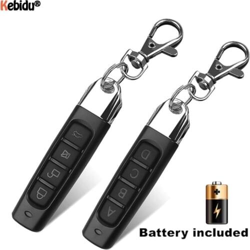 433MHZ Remote Control 4 Channe Garage Gate Door Opener Remote Control Duplicator Clone Cloning Code Car Key Universal