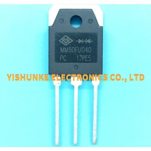 5PCS MM80FU040=MM80FU040PC=MUR80FU40DCT 80A 400V