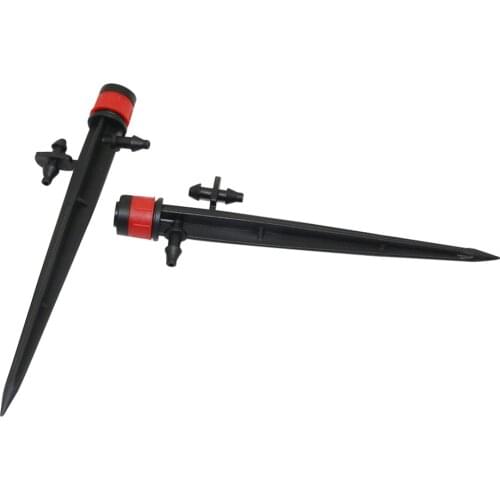 Agricultural irrigation sprinklers Adjustable Scattering Watering Sprinklers Water spikes emitter for 4/7mm Hose 5 Pcs