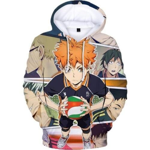 Anime Haikyuu Kids 3D Hoodies Bokuto Kageyama Kenma kozume Japan Volleyball Junior Sweatshirt Men/women Haikyuu!! Clothes