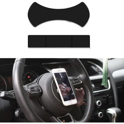 Super Nano Rubber Pad Car Phone Holder For Mobile Car Mount Tablet GPS Portable Non-Slip Stand Stick Glue Sticker Washable