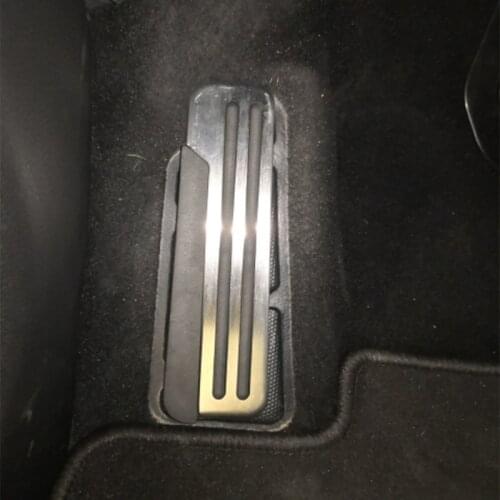 LHD Stainless Steel AT MTFootrest Pedals Rest Pedal Covers Support Pedal Cover For Nissan Qashqai J11 2016-2020