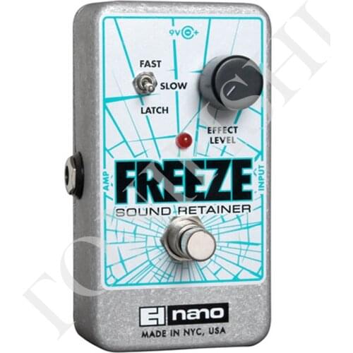 EHX Electro-Harmonix Freeze Clip Freeze and Extended Infinite Sustain Single Block Effect, Sustain Smooth Transition