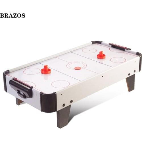Electric Air hockey Table Hockey Game Floating Table Hockey Puck Kids Air Puck Game Indoor Family Playing Toys Fast Shipping