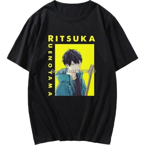 Japanese Comics Yaoi Bl Given Hipster Pattern T-shirt Men Ultra Funny Tshirt Male Hip Hop Street Style T Shirt Short Sleeve