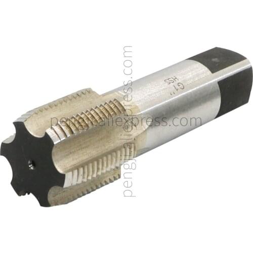 G 1 " -11 BSP 55 Degree Pipe Thread HSS Tap, Tapered Pipe Thread Tap Used for Conventional Machine Tapping or CNC Tapping