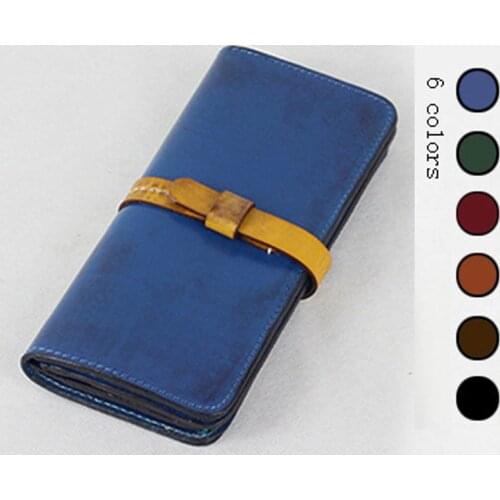 New Fashion Genuine Leather Wallet men Wallet Leather men purse Long Clutch Wallet money bag male wallet coin Purse card holder