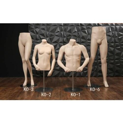 Best Quality Lower Body Female&Male Skin Mannequin Leg Model For Display Hot Sale