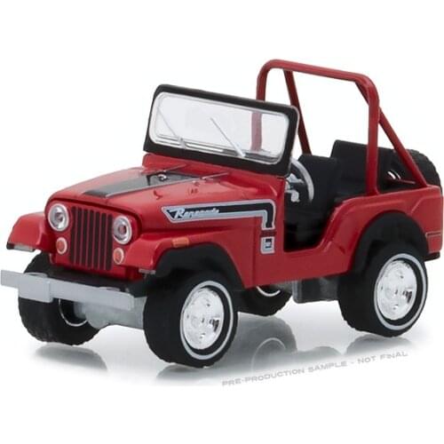 GreenLight 1:64 1974 Jeep CJ-5 Renegade Alloy model car Metal toys for childen kids diecast gift