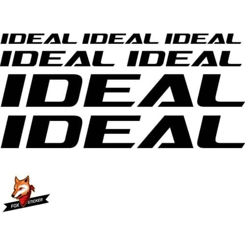 Bicycle Frame Stickers Road Bike Mountain Bike MTB Track Bike TT Bike Cycle Decal Reflective Stickers for IDEAL Sticker