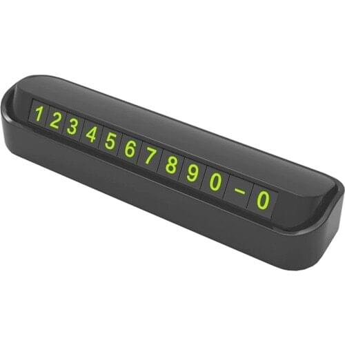 Car Parking Phone Number Highlighter Numerator Auto Glass Card